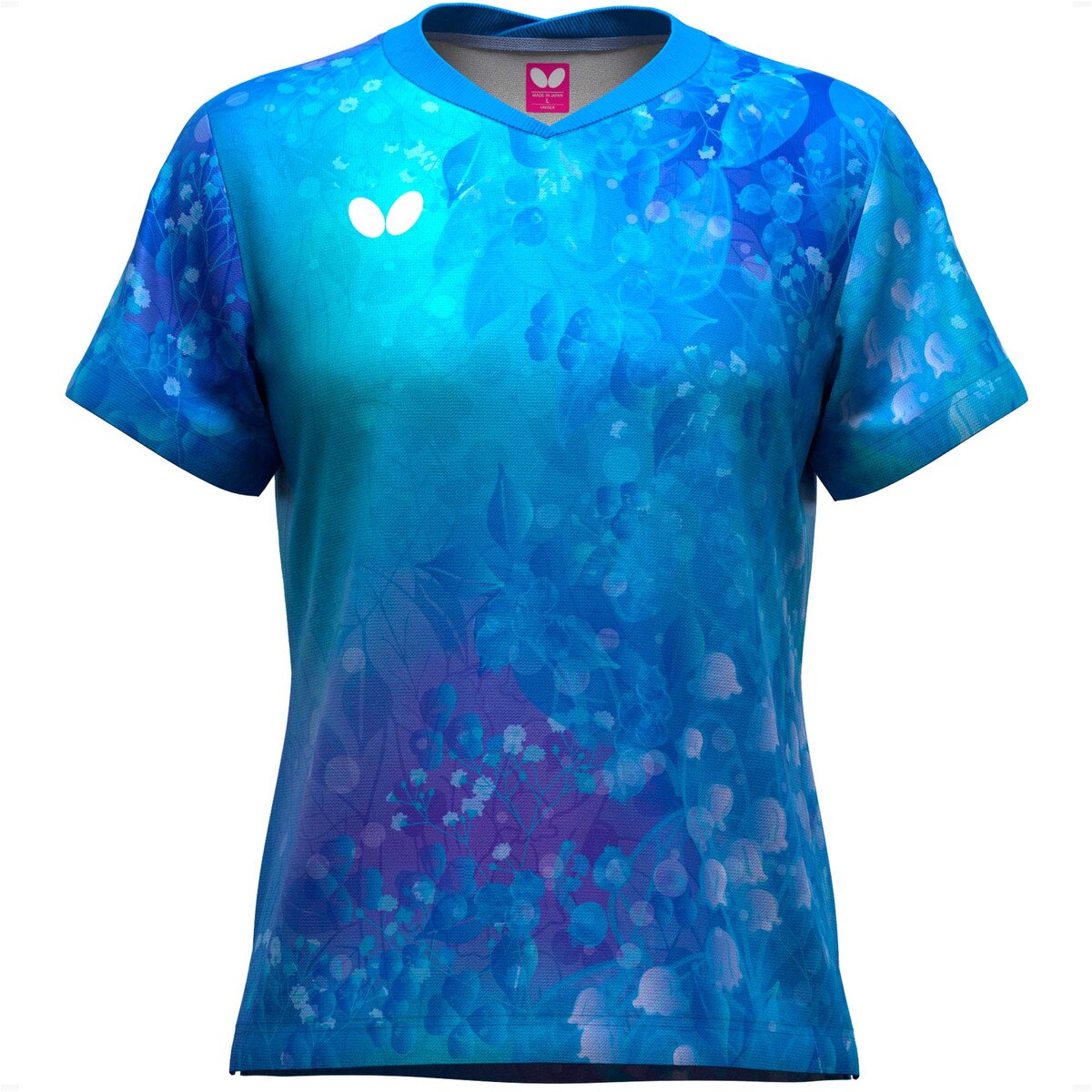 Butterfly Lowiness Lady Shirt - Blue - Front